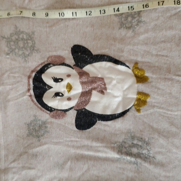Kids Penguin Graphic Long Sleeve Shirt - Picture 6 of 7